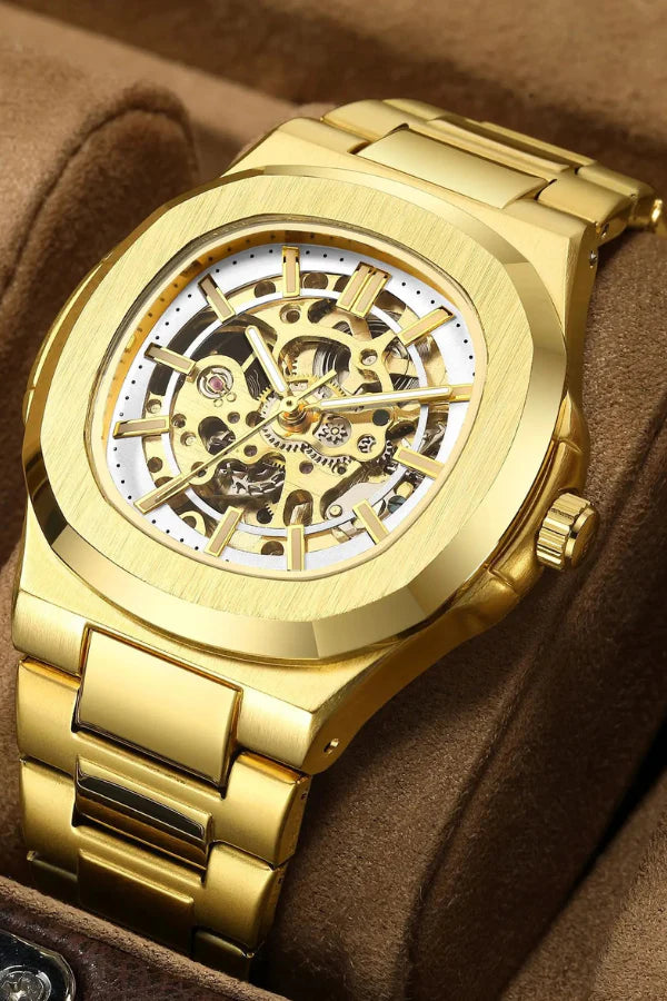 VALORE Skeleton Automatic Gold White