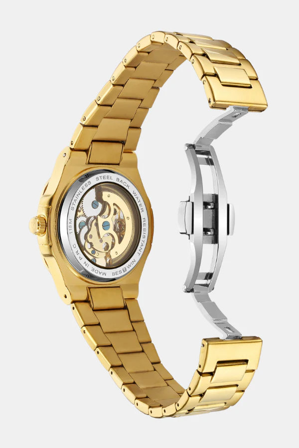 VALORE Skeleton Automatic Gold Black