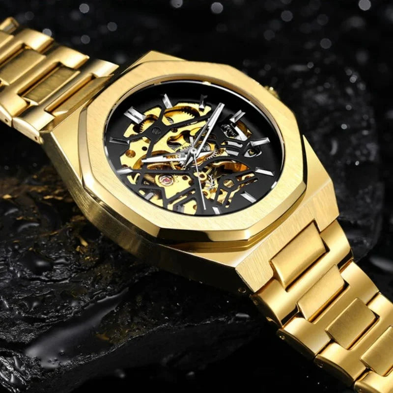 VL. Automatic Gold Black