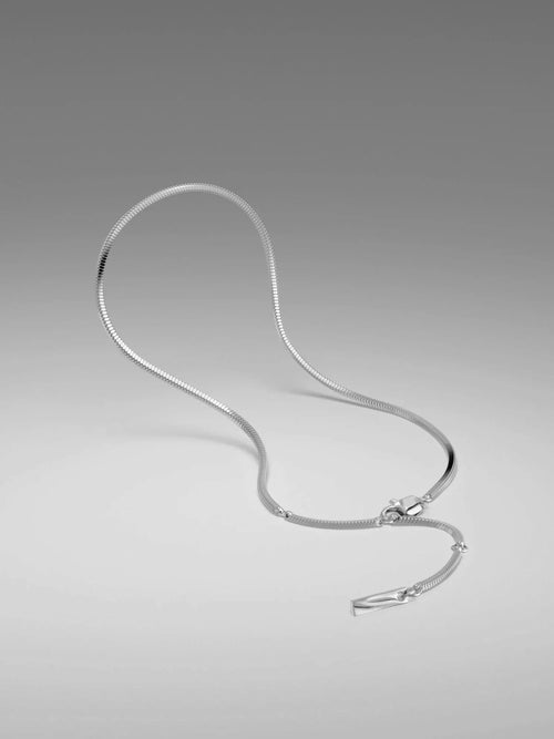 VL. Adjustable Steel Snake Bracelet