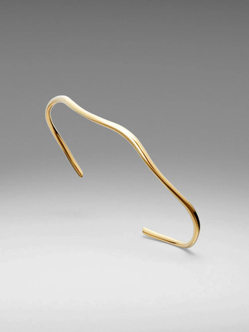 VL. Adjustable Gold Fluid Cuff