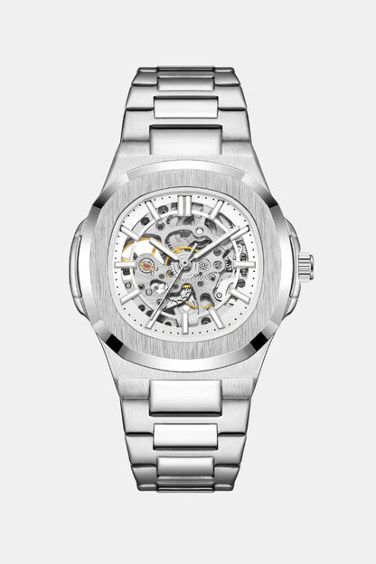 VL. Skeleton Automatic Steel White