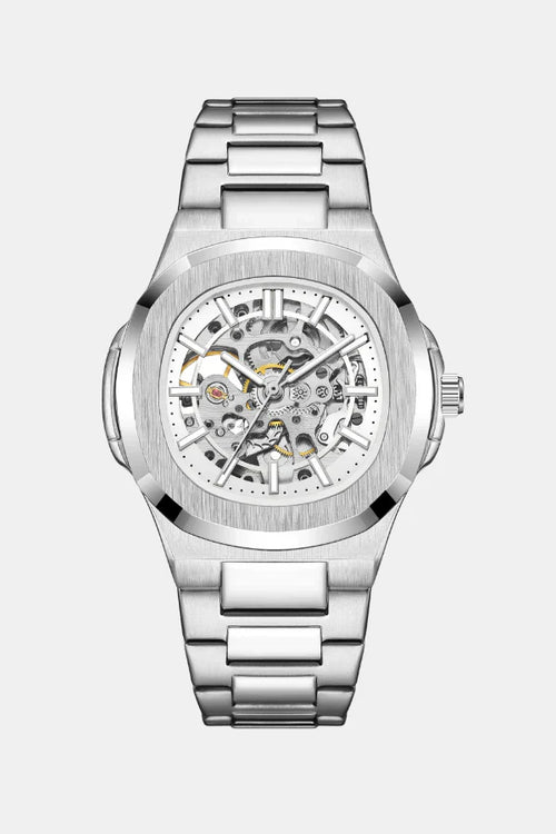 VL. Skeleton Automatic Steel White