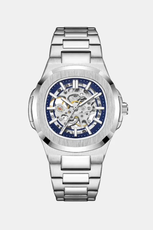 VALORE Skeleton Automatic Steel Blue