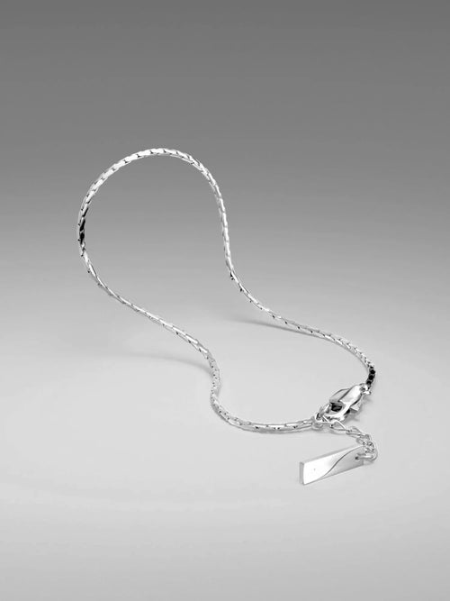 VL. Adjustable Steel Chain Bracelet
