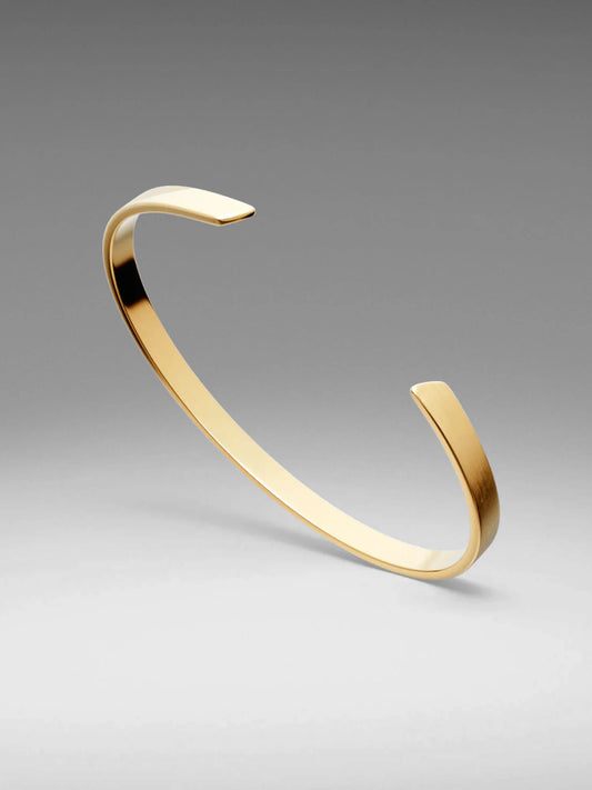 VALORE Adjustable Gold Cuff